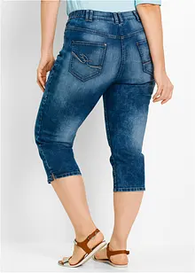 Jeans elasticizzati straight, a vita media, bonprix