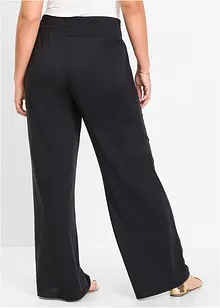 Pantaloni a palazzo in jersey, bonprix