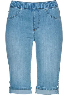 Bermuda di jeans con elastico, bonprix