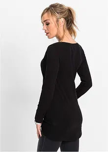 Maglia a maniche lunghe in puro cotone, bonprix