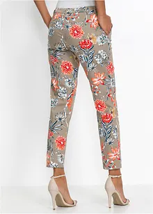 Pantaloni cropped elasticizzati, bonprix