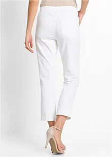 Pantaloni cropped elasticizzati, bonprix