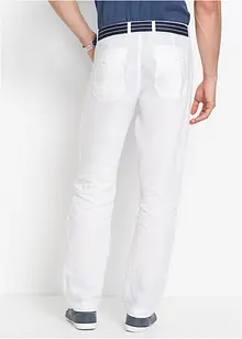 Pantaloni in lino regolabili regular fit, bonprix