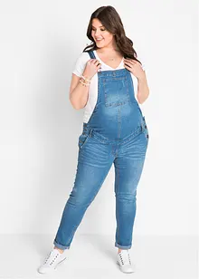 Salopette di jeans prémaman straight, bonprix