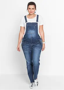 Salopette di jeans prémaman straight, bonprix