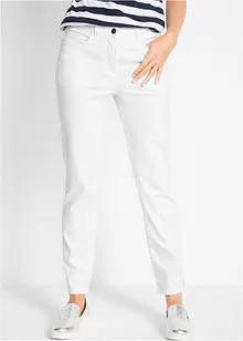 Jeans elasticizzati straight, a vita media, bonprix