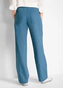 Pantaloni a palazzo in misto lino, bonprix