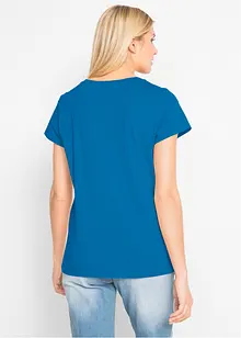 Maglia con scollo rotondo e maniche corte (pacco da 5), bonprix