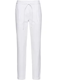 Pantaloni in misto lino, bonprix