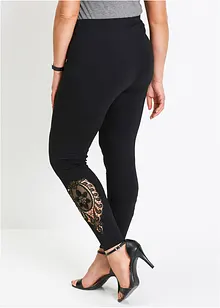 Leggings con pizzo, bonprix