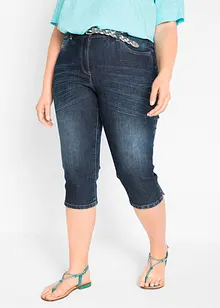 Jeans elasticizzati straight, a vita media, bonprix