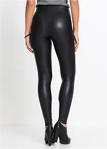 Leggings in similpelle rivestiti, bonprix