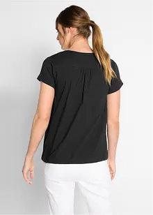 Maglia in cotone a maniche corte, bonprix