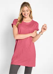 T-shirt lunga in puro cotone, bonprix
