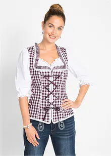 Corsetto bavarese con cerniera, bonprix