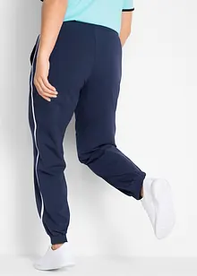 Pantaloni da jogging con bande a contrasto, bonprix