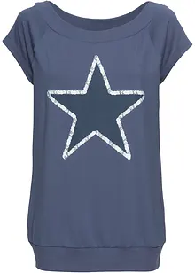 T-shirt con stella, bonprix