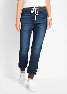 Jeans boyfriend elasticizzati con cinta comoda, bonprix