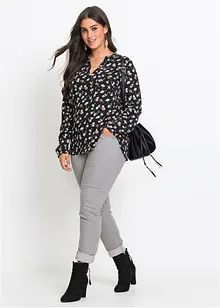 Blusa con scollo a V, bonprix