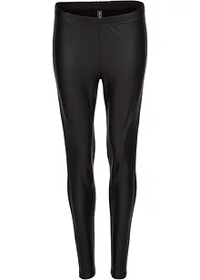 Leggings in similpelle con viscosa, bonprix