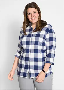 Camicia in flanella a maniche lunghe, bonprix