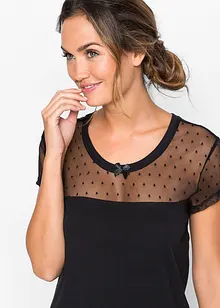 Camicia da notte corta in cotone biologico, bonprix