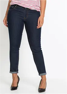 Jeans skinny elasticizzati, a vita media, bonprix