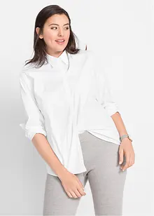 Camicia elasticizzata a maniche lunghe, bonprix