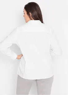 Camicia elasticizzata a maniche lunghe, bonprix