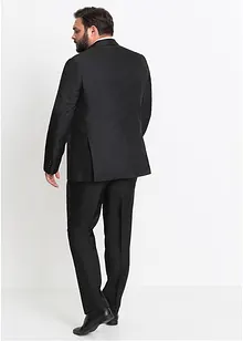 Completo (4 pezzi) giacca, pantaloni, gilet, cravatta, regular fit, bonprix