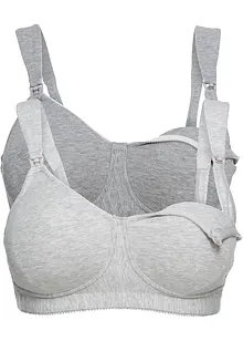 Reggiseno allattamento senza ferretto  con cotone biologico (pacco da 2), bonprix