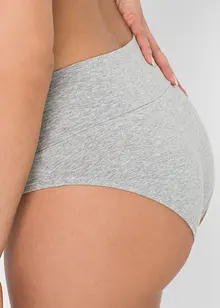 Panty prémaman (pacco da 3) con cotone biologico, bonprix