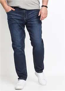 Jeans elasticizzati regular fit, tapered, bonprix