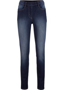 Bonprix Donna Abbigliamento Pantaloni e jeans Jeans Jeggings Jeggings termici Blu 