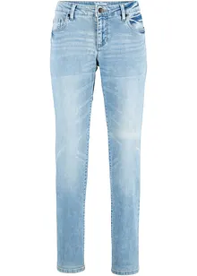 Jeans elasticizzati straight, vita media, bonprix