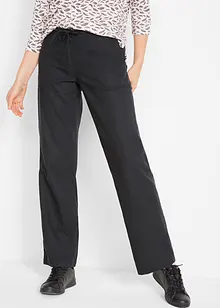 Pantaloni a palazzo in misto lino, bonprix