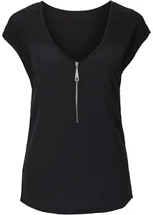 Maglietta con pizzo, bonprix