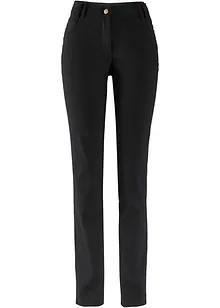 Pantaloni elasticizzati in bengalina con cinta comoda, straight, bonprix