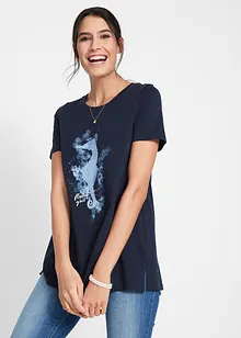 T-shirt stampata in cotone, bonprix