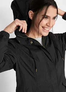 Giacca leggera da mezza stagione con cappuccio, bonprix