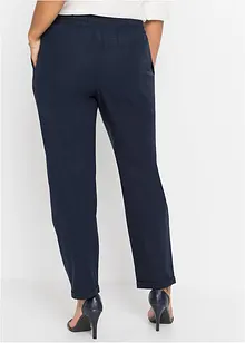 Pantaloni in misto lino, bonprix