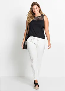 Pantaloni in misto lino, bonprix