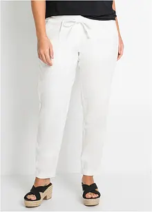 Pantaloni in misto lino, bonprix