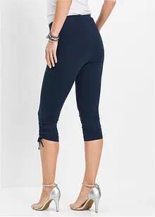 Leggings capri con arricciatura, bonprix