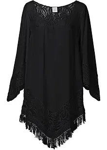 Tunica copricostume con pizzo, bonprix