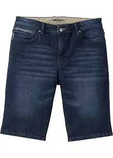 Bermuda di jeans elasticizzati slim fit, bonprix