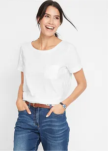 T-shirt in puro cotone, bonprix