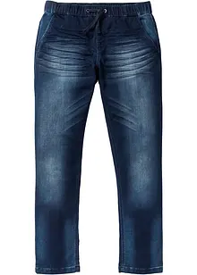 Jeans di felpa slim fit, straight, bonprix