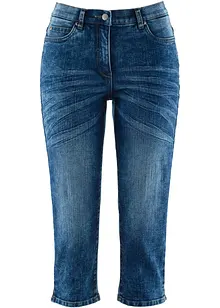 Jeans elasticizzati straight, a vita media, bonprix