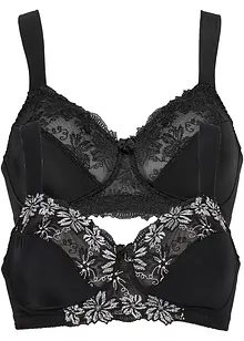 Reggiseno senza ferretto (pacco da 2), bonprix